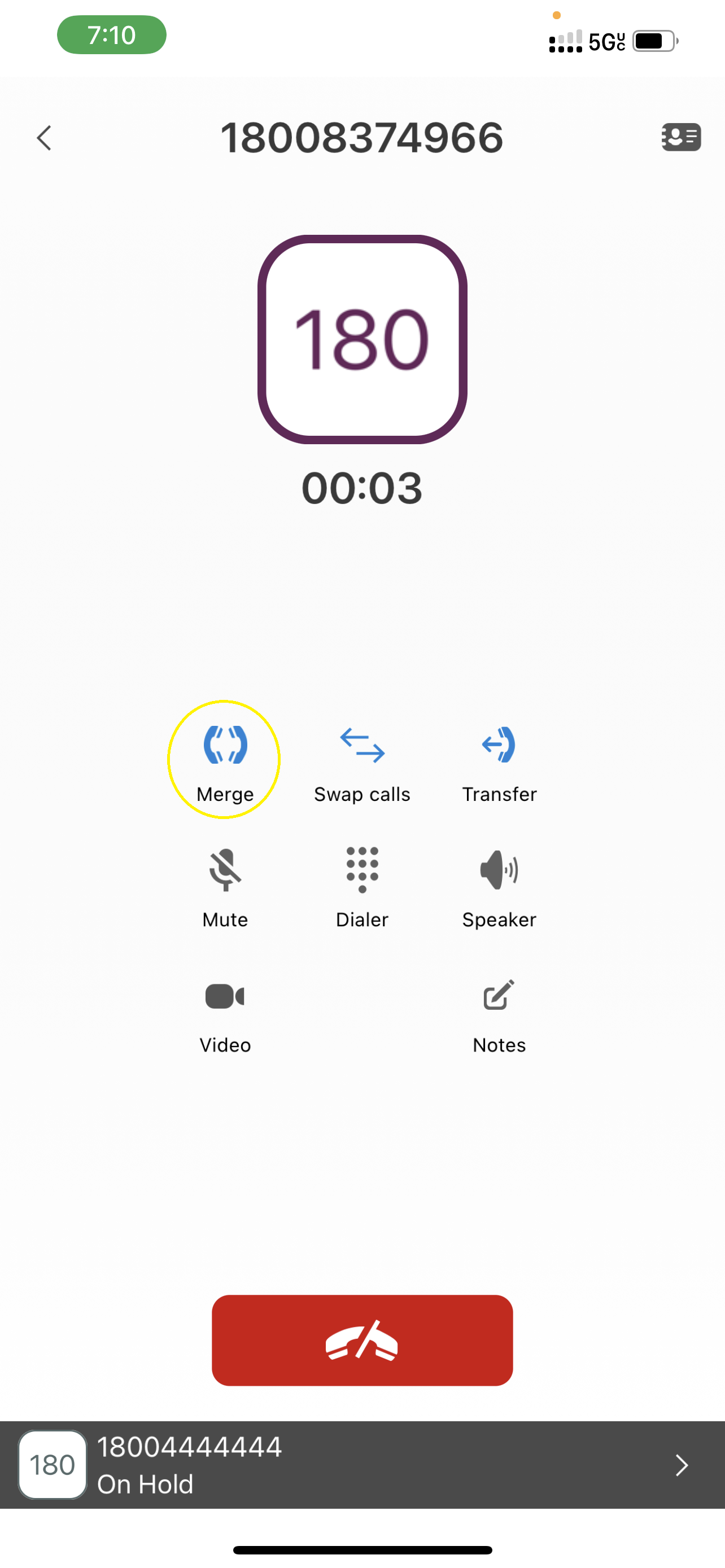 Conference Calling (Ringotel) — screenshot