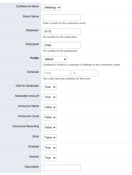 Conference Centers — screenshot
