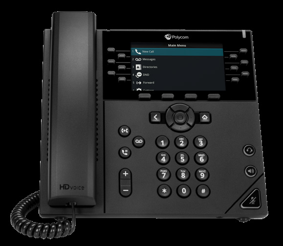Polycom VVX 450 desk phone